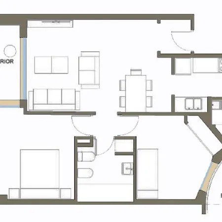 Patacona 2br-apt With Sunny Terrace *